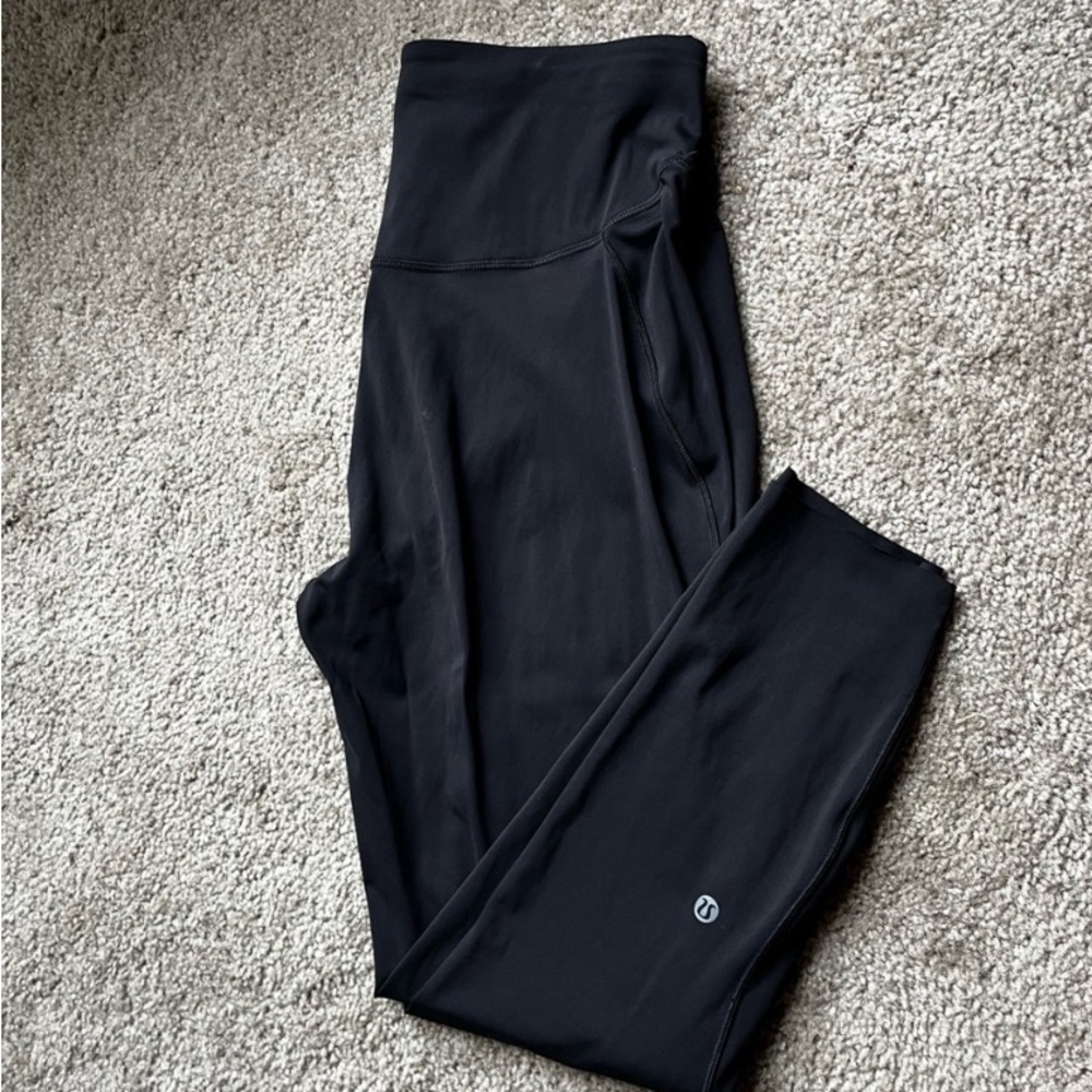 Black 25’’ Bace Pace size 10 - Lululemon